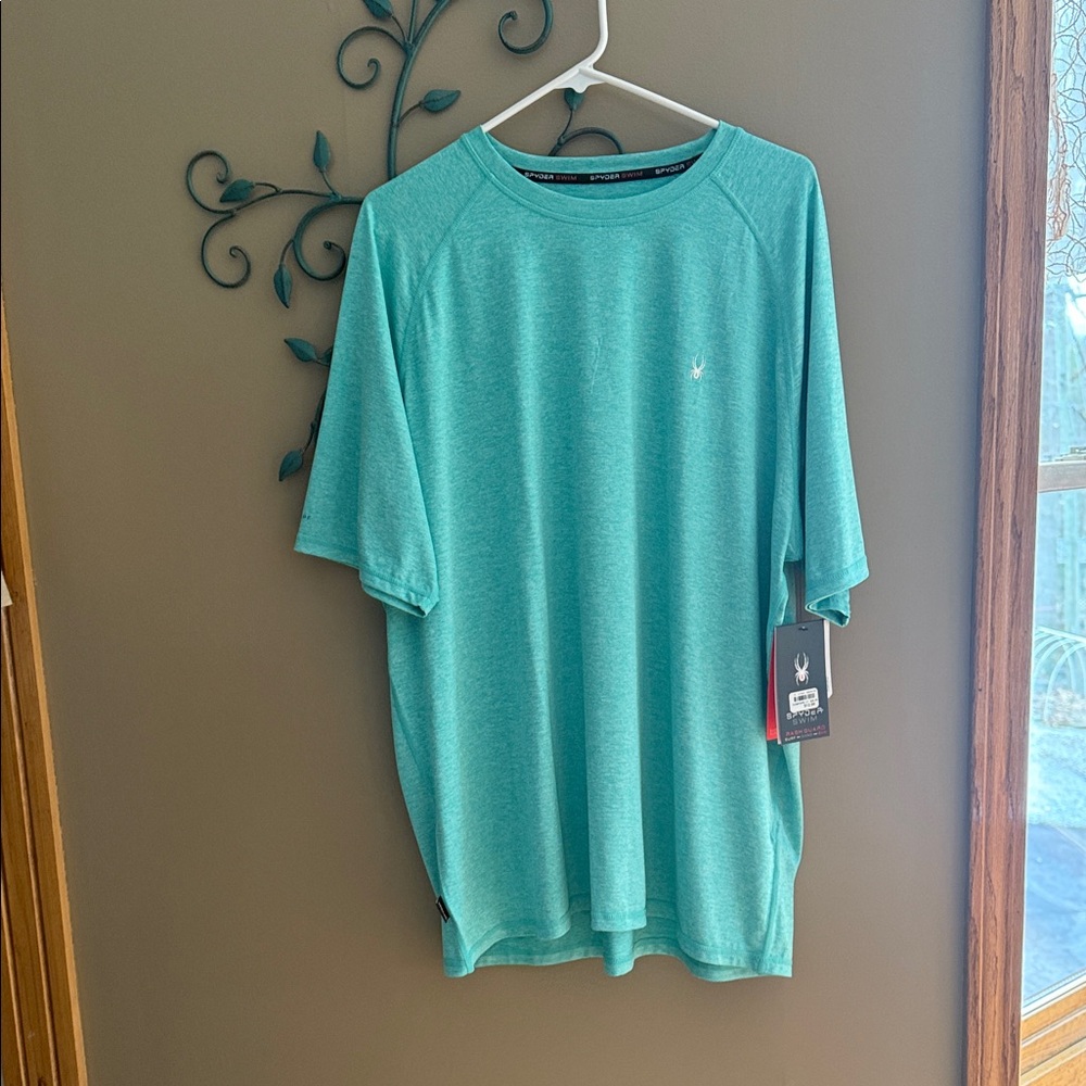 Spyder Teal Short Sleeve Tee